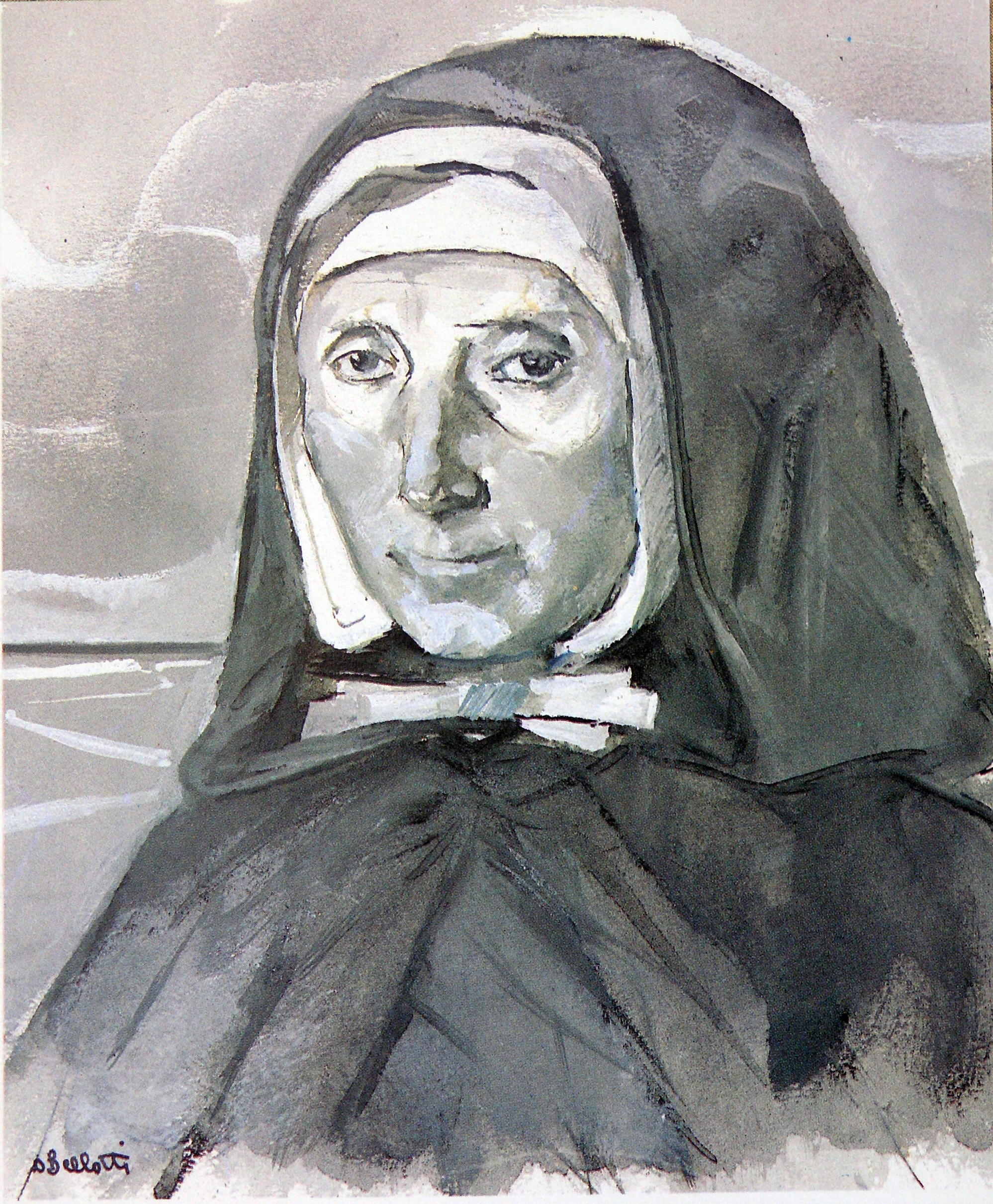 Jeanne Jugan - peinture de Dina Belloti