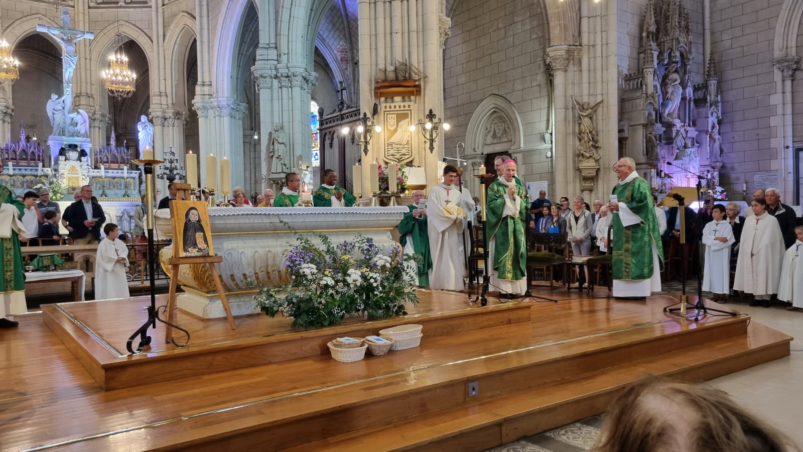 Messe du jubilé des personnes âgées à Cancale