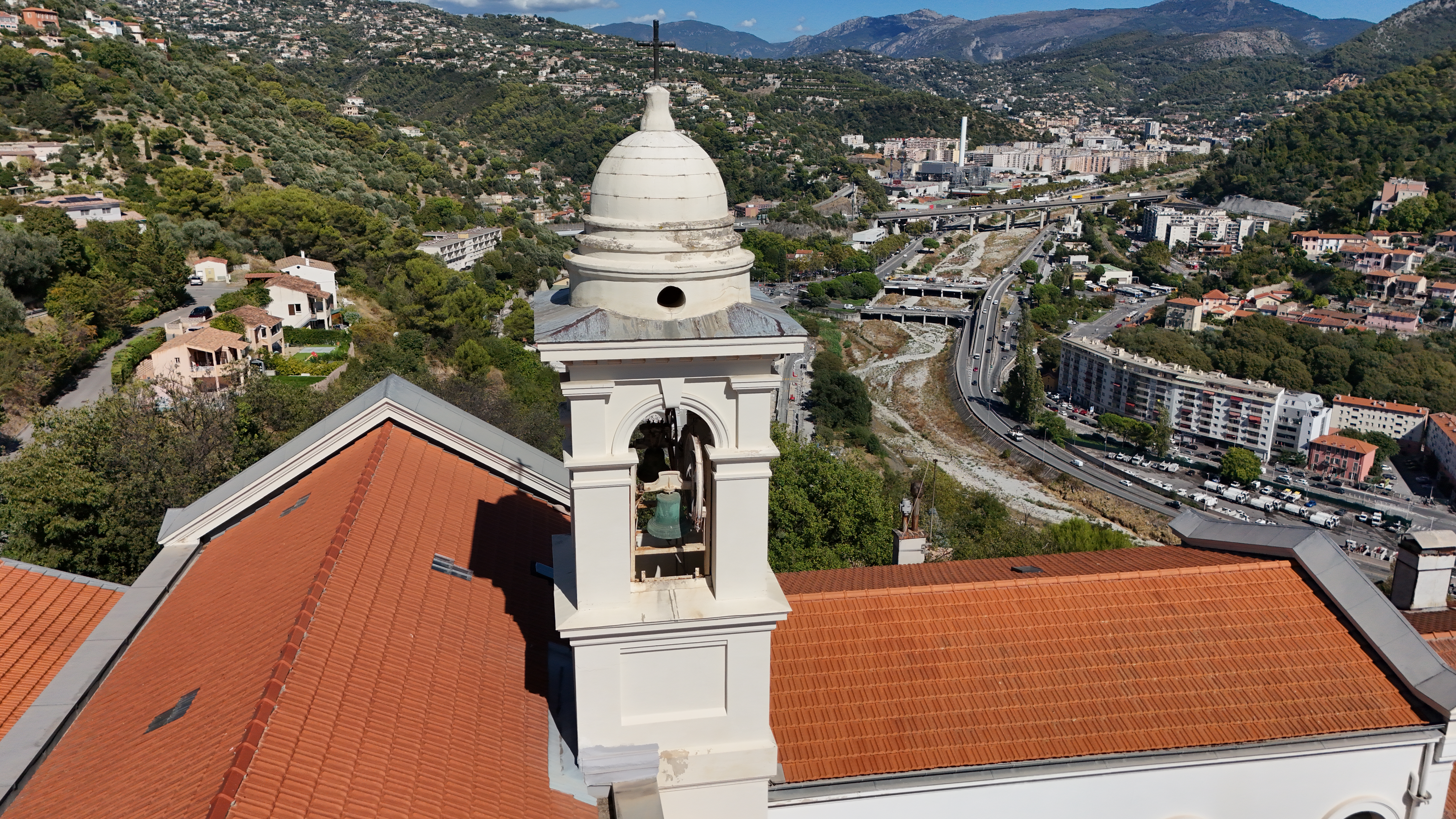 Maison Nice Sainte Colette au drone